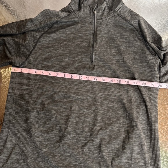 Lululemon Mens 1/4 Zip Hoodie Metal Vent Tech Lightweight Performance Athleisure - Picture 5 of 8